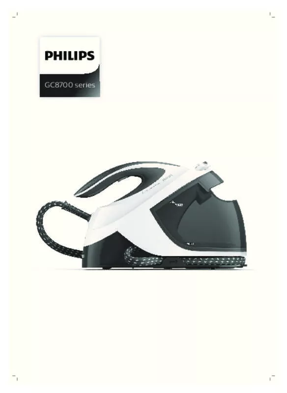 Mode d'emploi PHILIPS GC8711/20 PERFECT CARE PERFORMER
