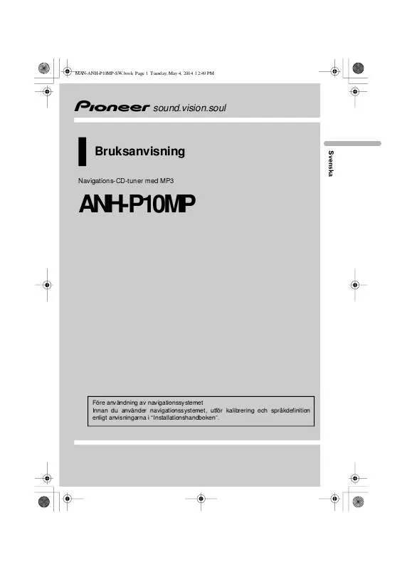 Mode d'emploi PIONEER ANH-P10MP