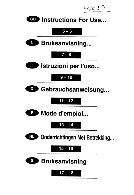 Mode d'emploi ACEC SVC1101