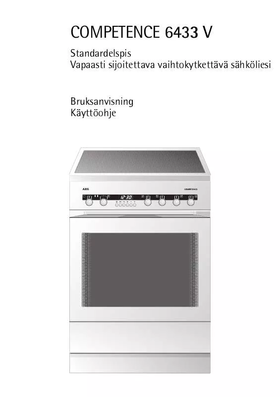 Mode d'emploi AEG-ELECTROLUX 6433V-EW