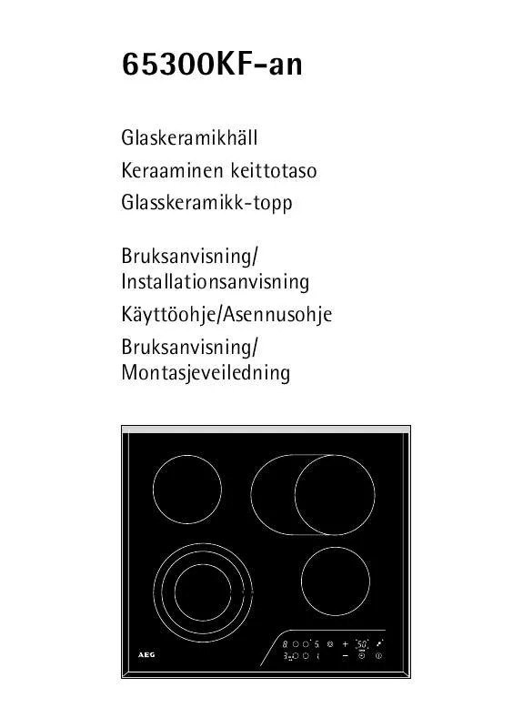 Mode d'emploi AEG-ELECTROLUX 65300KF-AN