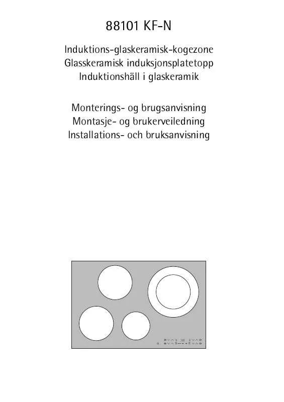 Mode d'emploi AEG-ELECTROLUX 88101KF-N 99O