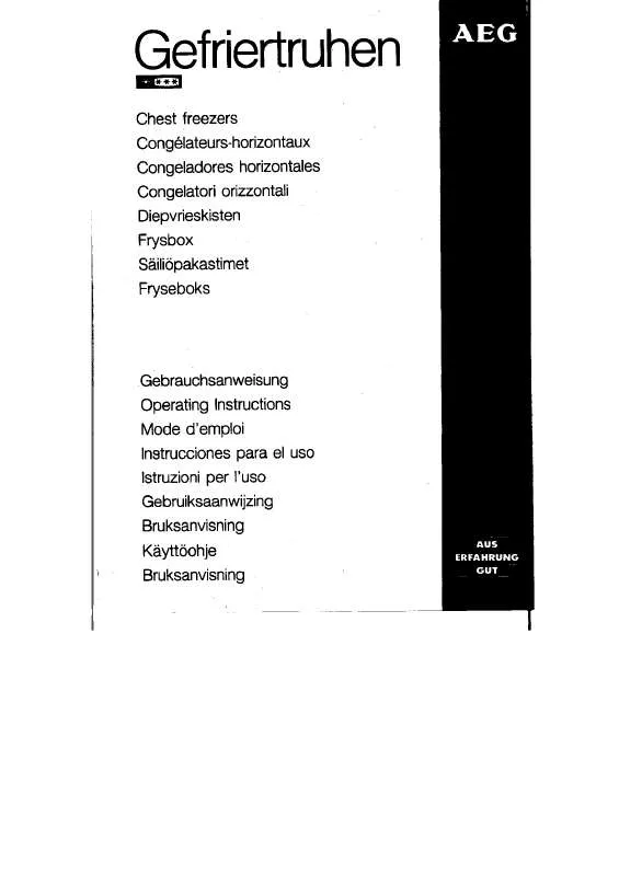 Mode d'emploi AEG-ELECTROLUX A2202