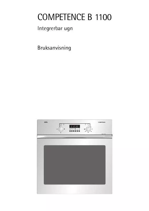 Mode d'emploi AEG-ELECTROLUX B1100-EW