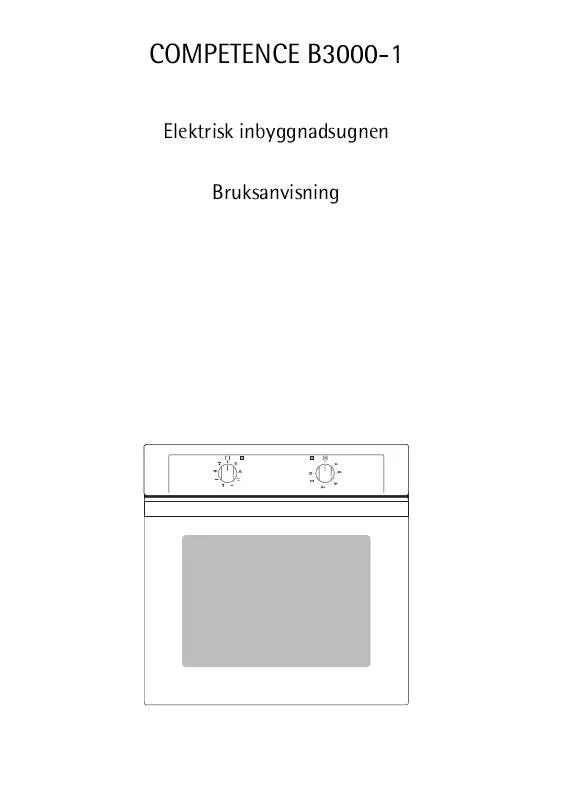 Mode d'emploi AEG-ELECTROLUX B3000-1-M