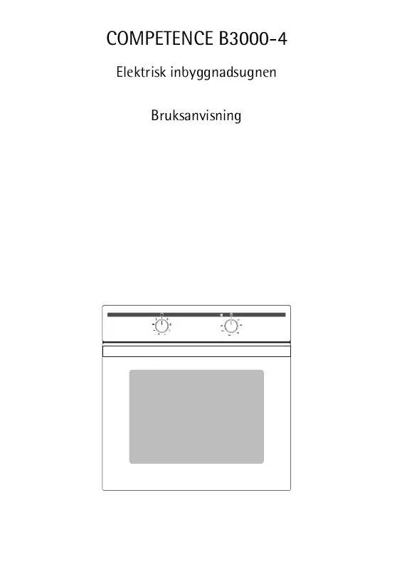 Mode d'emploi AEG-ELECTROLUX B3000-4-M (NORDIC)