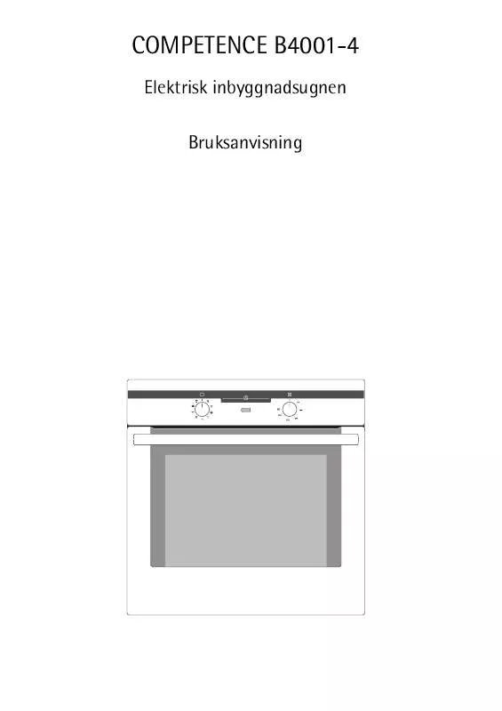 Mode d'emploi AEG-ELECTROLUX B4001-4-M (NORDIC) R