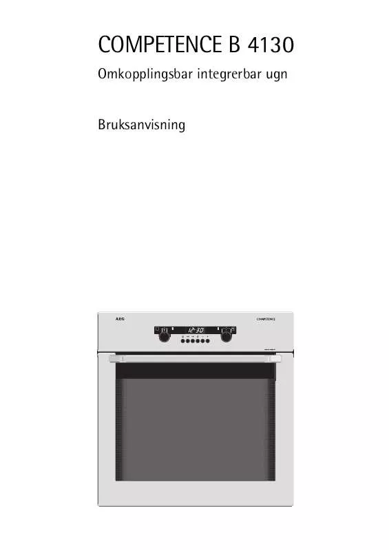 Mode d'emploi AEG-ELECTROLUX B4130EW