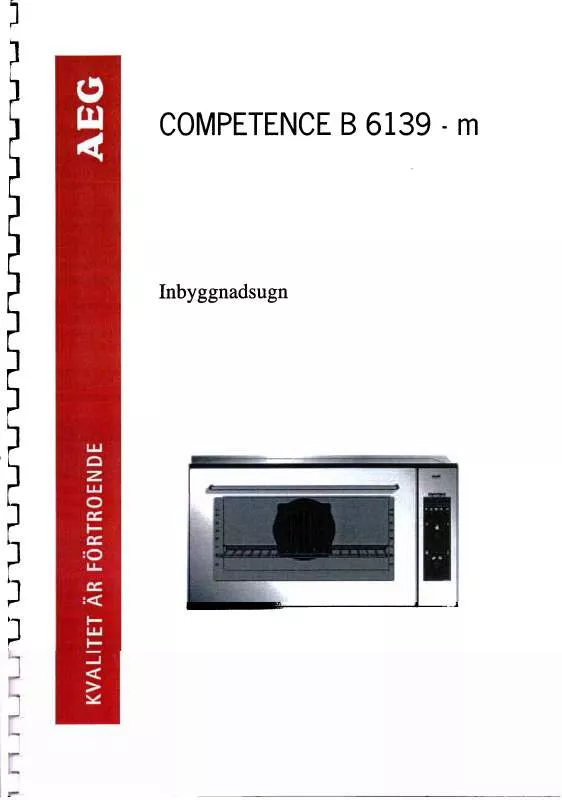 Mode d'emploi AEG-ELECTROLUX B6139-M