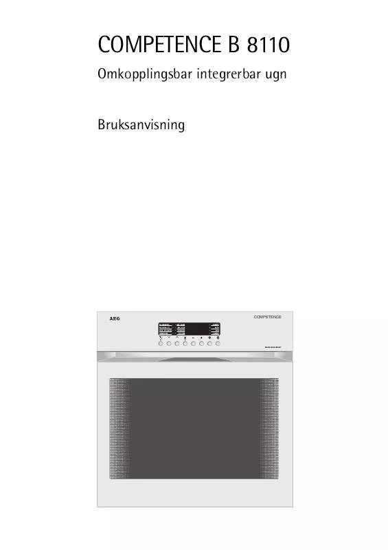 Mode d'emploi AEG-ELECTROLUX B8110-M