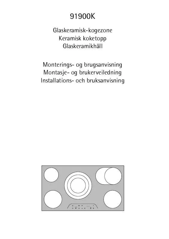 Mode d'emploi AEG-ELECTROLUX C91900K-MNX05