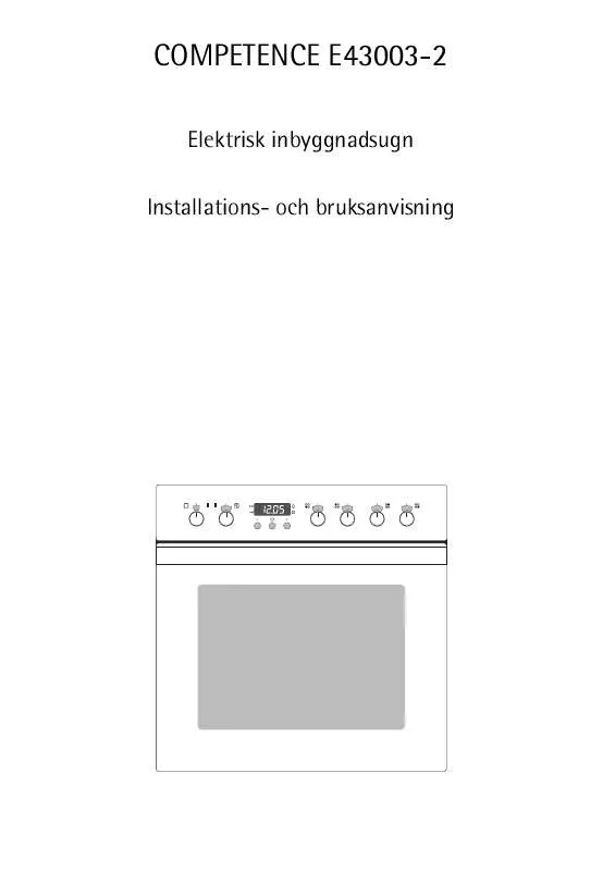 Mode d'emploi AEG-ELECTROLUX CE43003-2-WCAMPAIGN