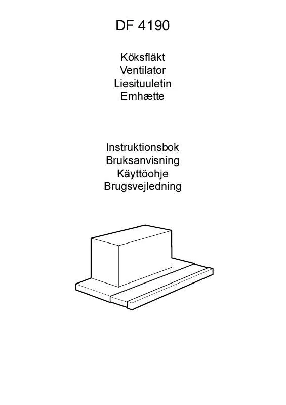 Mode d'emploi AEG-ELECTROLUX DF4190-M/S