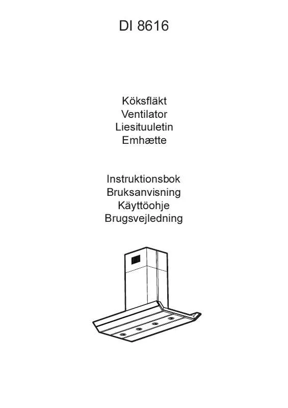 Mode d'emploi AEG-ELECTROLUX DI8616-M