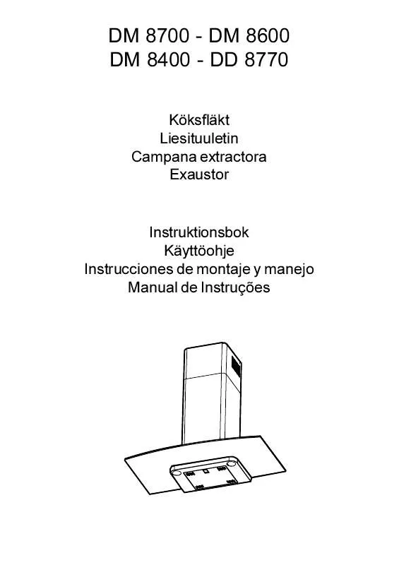 Mode d'emploi AEG-ELECTROLUX DM8600-M