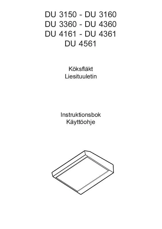 Mode d'emploi AEG-ELECTROLUX DU3360-W