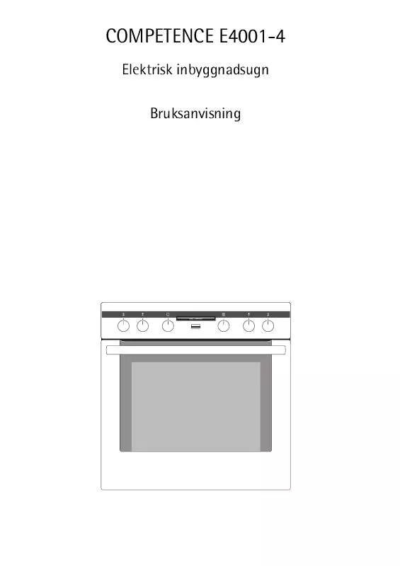 Mode d'emploi AEG-ELECTROLUX E4001-4-A AEG-NORDIC