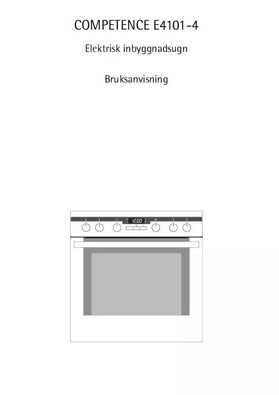 Mode d'emploi AEG-ELECTROLUX E4101-4-A AEG-NORDIC