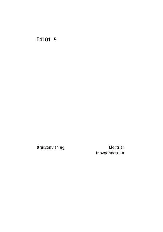 Mode d'emploi AEG-ELECTROLUX E4101-5-A EU R08