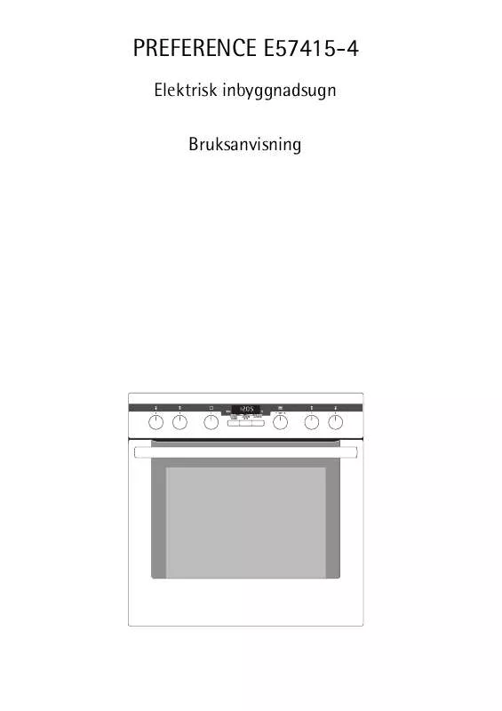 Mode d'emploi AEG-ELECTROLUX E57415-4-M