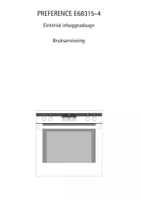 Mode d'emploi AEG-ELECTROLUX E68315-4-M