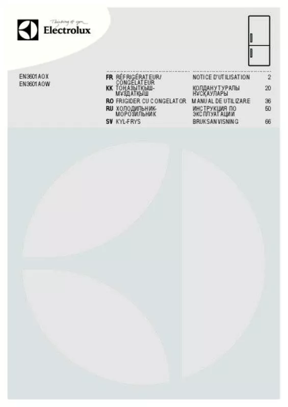 Mode d'emploi AEG-ELECTROLUX EN3601AOW