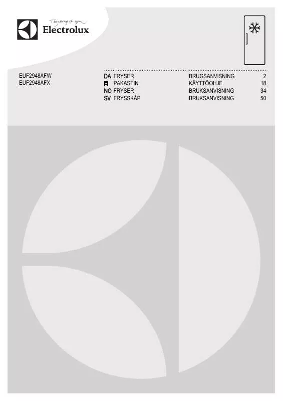 Mode d'emploi AEG-ELECTROLUX EUF2948AFW