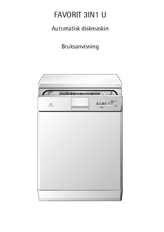 Mode d'emploi AEG-ELECTROLUX F3IN1U