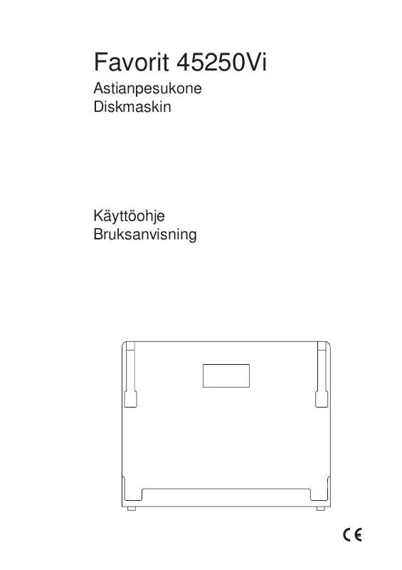 Mode d'emploi AEG-ELECTROLUX F45250VI