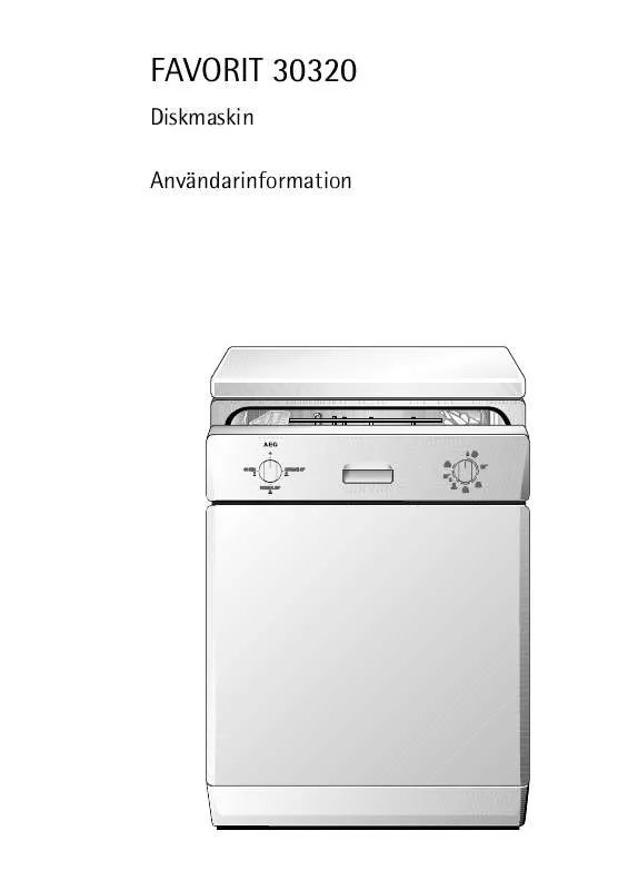 Mode d'emploi AEG-ELECTROLUX FAV30320-W