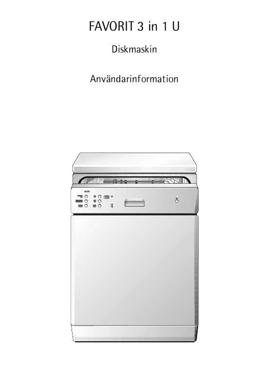 Mode d'emploi AEG-ELECTROLUX FAV3IN1U