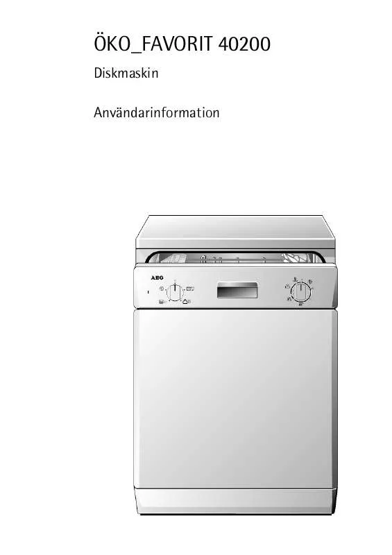 Mode d'emploi AEG-ELECTROLUX FAV40200U-W