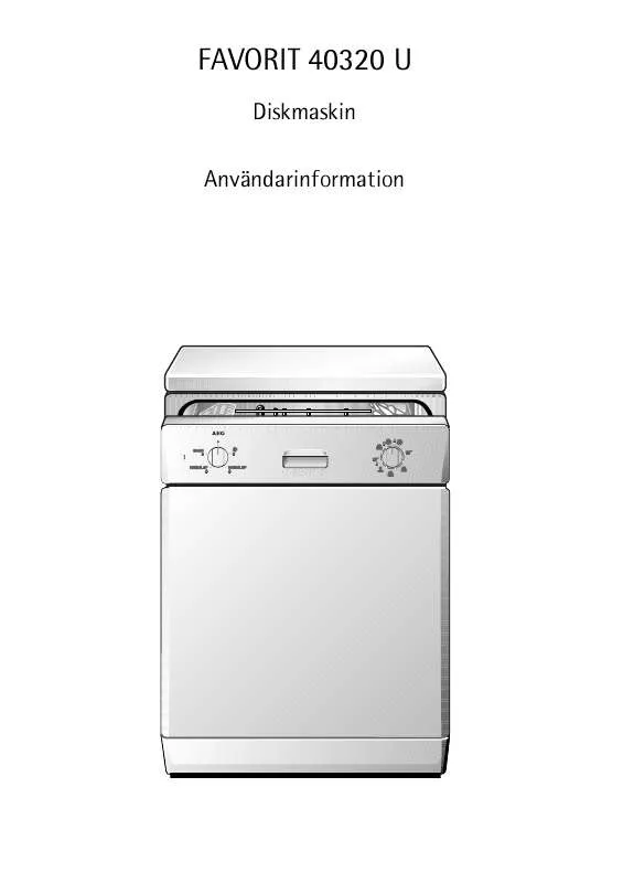 Mode d'emploi AEG-ELECTROLUX FAV40320U-W