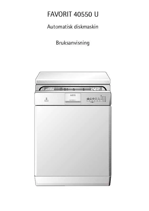 Mode d'emploi AEG-ELECTROLUX FAV40550U