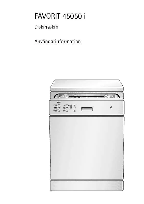 Mode d'emploi AEG-ELECTROLUX FAV45050IB