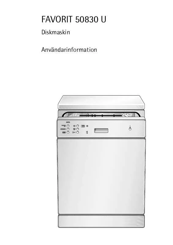 Mode d'emploi AEG-ELECTROLUX FAV50830U-W