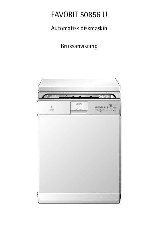 Mode d'emploi AEG-ELECTROLUX FAV50856U