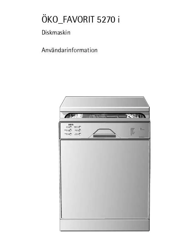 Mode d'emploi AEG-ELECTROLUX FAV5270IA