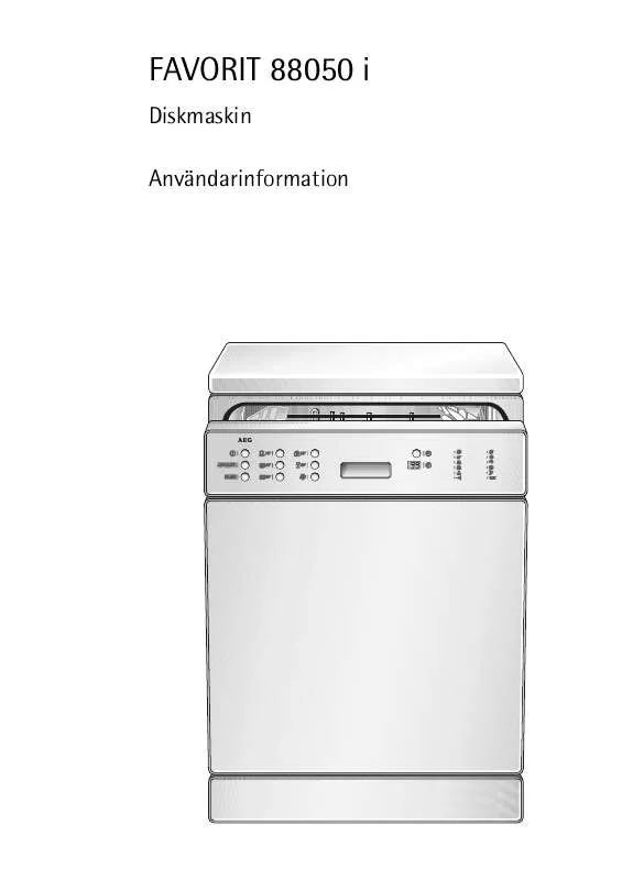 Mode d'emploi AEG-ELECTROLUX FAV88050I-A