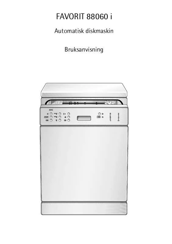 Mode d'emploi AEG-ELECTROLUX FAV88060IA