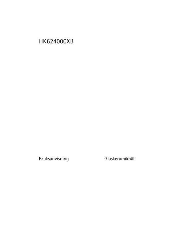 Mode d'emploi AEG-ELECTROLUX HK624000XB