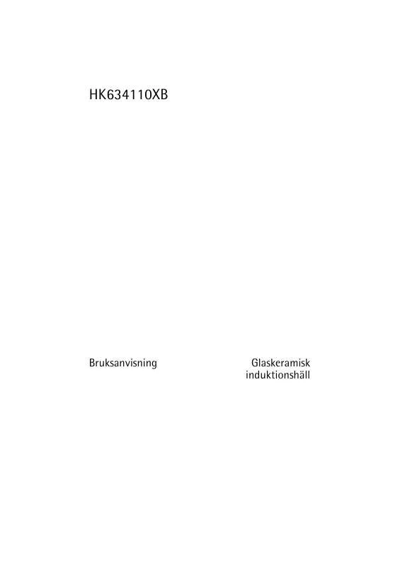 Mode d'emploi AEG-ELECTROLUX HK634110XB