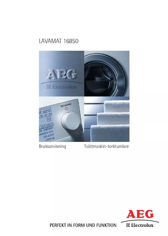 Mode d'emploi AEG-ELECTROLUX L16850