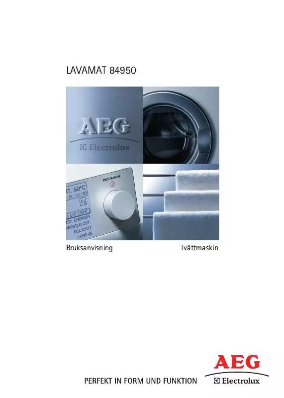 Mode d'emploi AEG-ELECTROLUX L84950