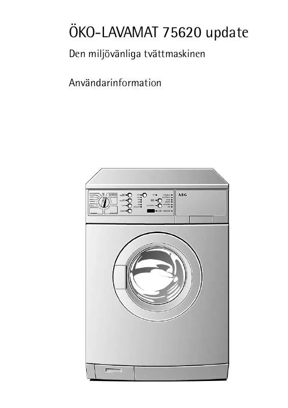 Mode d'emploi AEG-ELECTROLUX LAV 75620-W