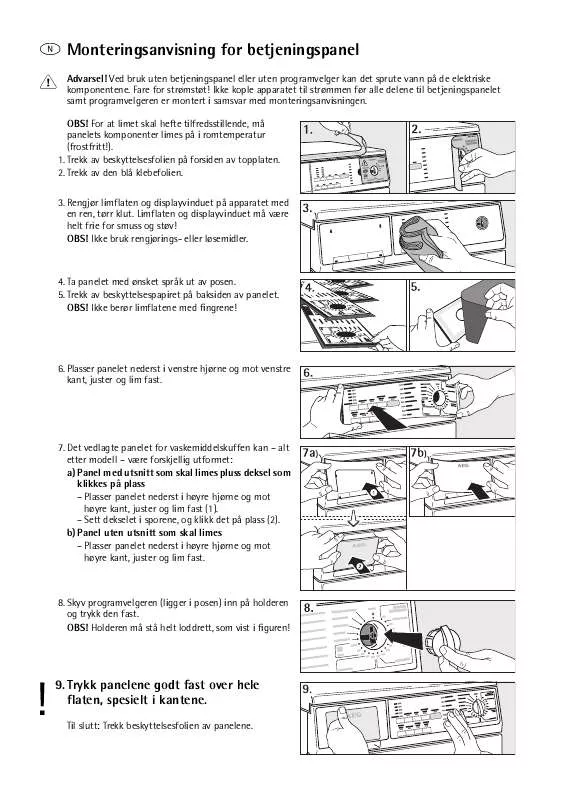 Mode d'emploi AEG-ELECTROLUX LAV64819