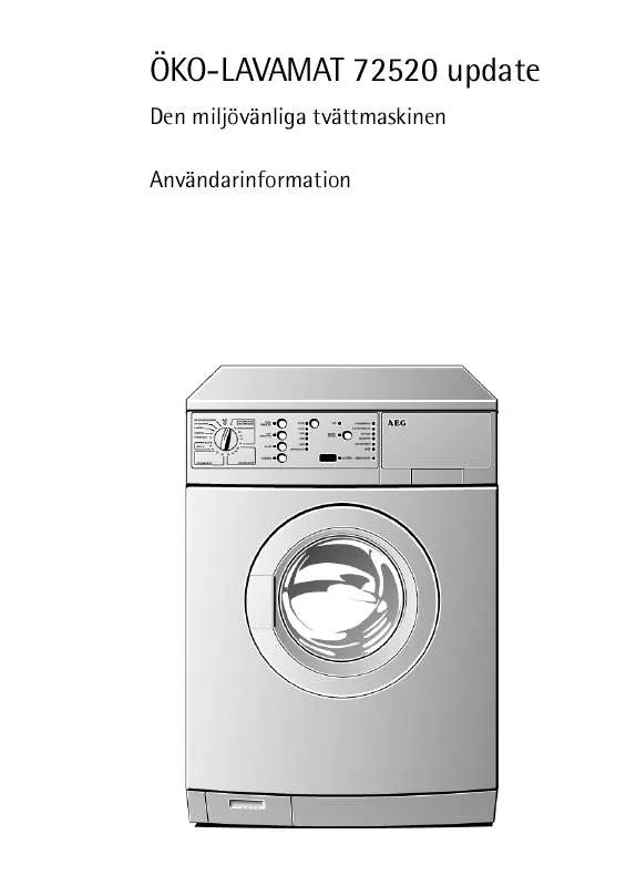 Mode d'emploi AEG-ELECTROLUX LAV70520-W