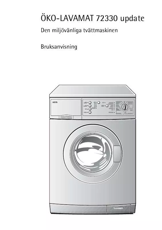 Mode d'emploi AEG-ELECTROLUX LAV72337-W