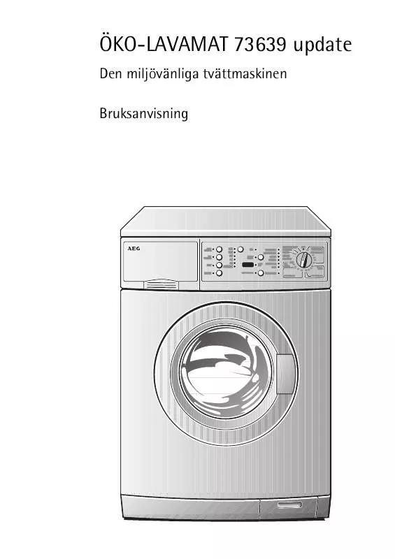 Mode d'emploi AEG-ELECTROLUX LAV73630-W