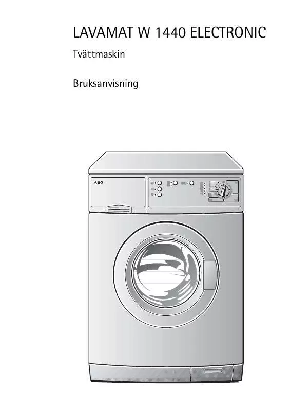 Mode d'emploi AEG-ELECTROLUX LAVW1440-W